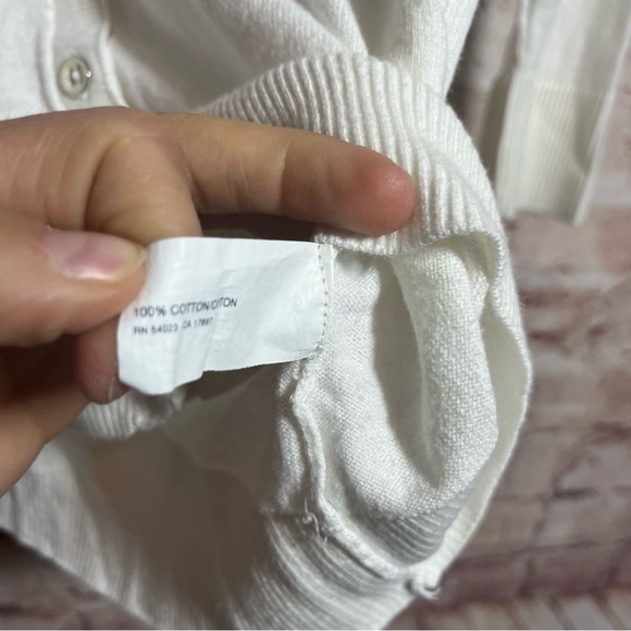 Gap cream button down cardigan size XS - Picture 5 of 6